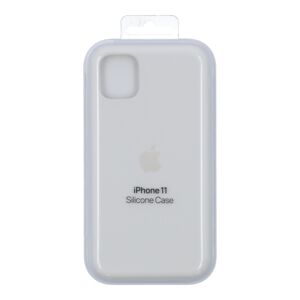 IPHONE 11 SILICONE CASE WHITE IPHONE 11 SILICONE CASE WHITE